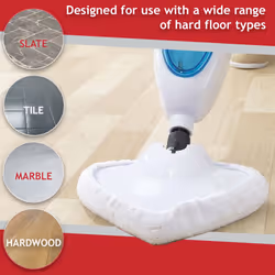 Universal Microfibre Cloth Cover Pads for Steam Cleaner Mop (Pack of 8)
