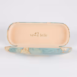 RJB Stone Ltd Glasses case RETRO vintage world map
