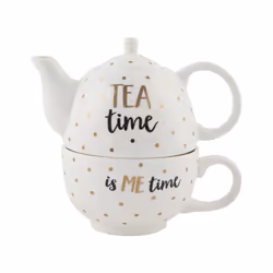 Sass & Belle Gold Tea Time Tea For One