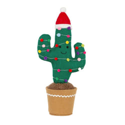 Sass & Belle Knitted Festive Cactus Christmas Decoration