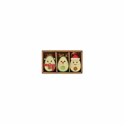 Christmas Avocado Hanging Decorations - Set of 3