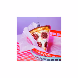 Pizza Slice Shaped Bauble