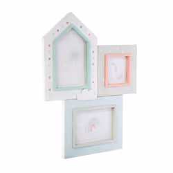 Sass & Belle Unicorn Three Photo Frame Pastel Childrens Bedroom Decor