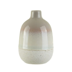 Sass & Belle Mojave Glaze Grey Vase Home Accessory Flower Pot