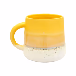 Sass & Belle Mojave Glaze Yellow Mug