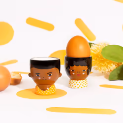 Sass & Belle Trend Two Peas in a Pod Kitchen Decorative Egg Cup Set
