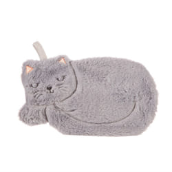 Curled Up Cat Novelty Hot Water Bottle