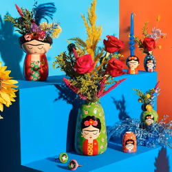 Sass & Belle Floral Frida Vases - Set Of 3