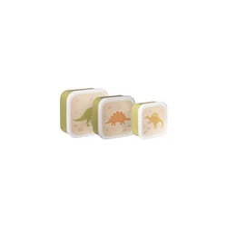 Desert Dino Lunch Boxes - Set of 3