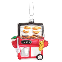 Sass & Belle Festive Novelty BBQ Glass Tree Decoration Christmas Bauble