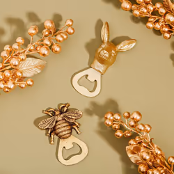 Gold Bee Bottle Opener