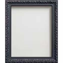 Frame Company Charleston, Single picture frame, MDF, Pine, Black, Table, Wall, Rectangular, Landscape/Portrait