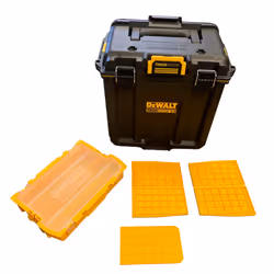 Dewalt Toughsystem 2 DWST08035-1 Half Width Deep Tool Box Divider +25pc Bit Set