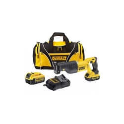 Dewalt DCS380M2 18v XR Reciprocating Sabre Saw + 2 x 4.0ah Battery Charger + Bag