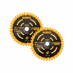 Dewalt DT10640 2 x Circular Saw Blade 165 x 20 x 40T Extreme Framing DCS391