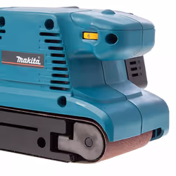 Makita 9911 110v 3" Belt Sander and Dust Bag with 40g Sanding Belts + Tool Bag