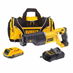Dewalt DCS380D1 18v XR Reciprocating Sabre Saw Li-ion + 1 x 2.0ah, Charger + Bag