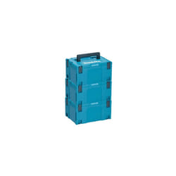 3 x Makita MAKPAC Stacking Connector Tool Case Systainer TYPE 3 396 X 296 X 210
