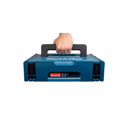 Makita MAKPAC 1 Organiser Coloured Container Stackable Tool Case Toolbox