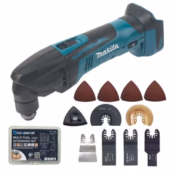 Makita DTM50Z 18v LXT Li-Ion Cordless Multi Tool Bare Unit + 27pc Accessory Set