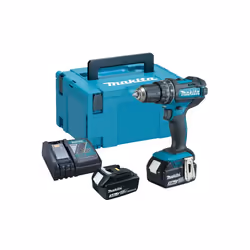Makita DHP482RFJ 18v LXT Combi Hammer Drill - 2 x 3.0ah Batteries + Charger