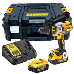 Dewalt DCD996M2 18v XR 3 Speed Brushless Combi Hammer - 2 x 4.0ah Batteries