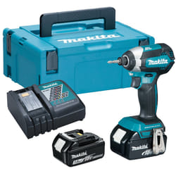 Makita DTD153RFJ 18V LXT Lithium Brushless Impact Driver - 2 x 3.0ah Batteries