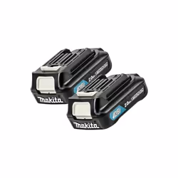 2 x Makita BL1020 BL1021B 10.8v 12V Max CXT Lithium Ion Slide Type 2.0ah Battery