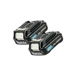 2 x Makita BL1020 BL1021B 10.8v 12V Max CXT Lithium Ion Slide Type 2.0ah Battery