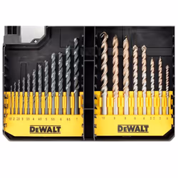 Dewalt Drill Case TStak Combo II + IV Tool Storage Boxes + 100pc Accessory Set