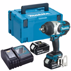 Makita DTW1002RFJ 18v LXT Brushless Impact Wrench 1/2 + 2 x 3.0ah + Makpac