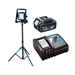 Makita DML805 18v 240v LXT LED Work Light Site Light + Tripod + 5AH Battery
