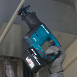 Makita DJR188RTJ 18v LXT Brushless Compact Reciprocating Saw - 2 x 5.0ah Battery
