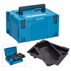 Makita 4 Inch Belt Sander Makpac Tool Case and Inlay for Models 9404