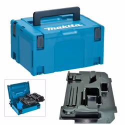 Makita 18v 2kg SDS Hammer Drill Makpac Tool Case and Inlay for BHR202Z DHR202Z
