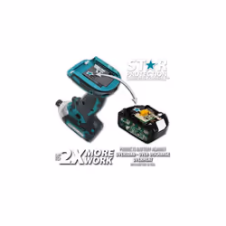 Makita BL1850 18v 2 x 5.0ah Lithium Batteries DC18RC Fast Charger + Makpac Case