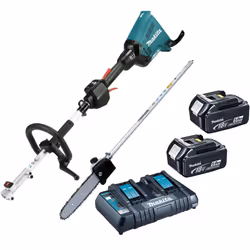 Makita DUX60PT2 Brushless 18v / 36v Cordless Split Shaft Multi Tool & Chainsaw
