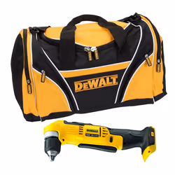 Dewalt DCD740N 18v Right Angle Drill Lithium Ion XR 2 Speed Drill Bare + Bag