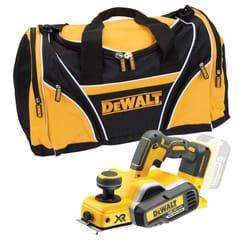 Dewalt DCP580N 18v XR Cordless Brushless Planer Bare Unit + Tool Bag