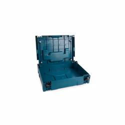 2 x Makita MAKPAC 1 Organiser Coloured Container Stackable Tool Case Toolbox