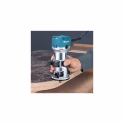 Makita RT0700C 240V 1/4" Corded Plunge Fixed Base 2 in 1 Router Trimmer +Guide