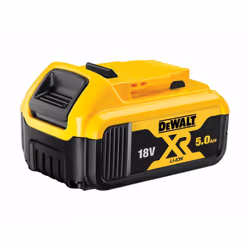 Dewalt DCB184 5.0ah 18v XR Lithium Battery Twin Pack + DCB115 Charger Tstak Case