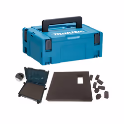 Makita MAKPAC Stacking Connector Tool Case Systainer TYPE 2 + Foam Insert