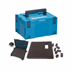 Makita MAKPAC Stacking Connector Tool Case Systainer TYPE 3 + Foam Insert