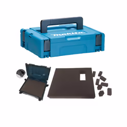 Makita MAKPAC Stacking Connector Tool Case Systainer TYPE 1 + Foam Insert