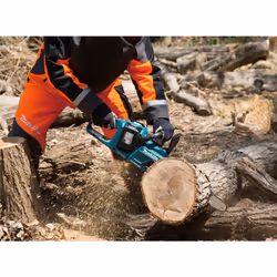 Makita DUC355PT4 Twin 18v / 36v LXT Cordless 35cm 14" Chainsaw Lithium - 4 x5.0