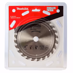 2 x Makita D-03333 Circular Saw Blade 165 X 20 24 Teeth - DSS611 DSS610 DHS680
