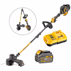 Dewalt DCM5713T1 54v XR Flexvolt Cordless Grass Trimmer Cutter Split Shaft - 6ah