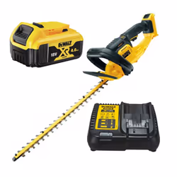 Dewalt DCM563M1 18v Cordless Hedge Trimmer Cutter + 1 x 4.0ah Battery + Charger