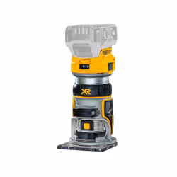 Dewalt DCW604NT 18v XR Brushless Router Trimmer + Plunge Base + DCW210N Sander
